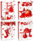 Weihnachtstüten -4 Stück - XL Geschenktüten Extra Große für Weihnachten Geschenktaschen Weihnachtstüte im 4 Design Papiertüten Weihnachtstaschen Präsenttüten (41.5x30x12cm)