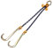 J Hook Heavy Duty V Assembly with Chain for Winching & Vehicle Recovery