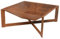 Braciere – Braciere quadrato – metallo robusto – L: 70 cm – altezza 31 cm – braciere da giardino per esterni (marrone ruggine)