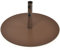 COSTWAY 27.5kg Steel Parasol Base, 75cm Heavy Duty Round Umbrella Stand Weight, Outdoor Garden Patio Cantilever Banana Sunshade Holder, Suitable For Pole Between Φ41mm to Φ54mm