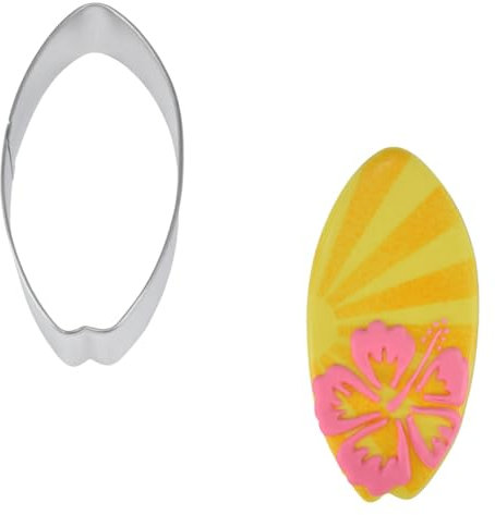 R&M Ausstechform Surfbrett, 11,4 cm, Edelstahl