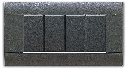 Placca Ral45 Tecnop.4M.Grigio Noir AVE 45P04GN