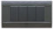 Placca Ral45 Tecnop.4M.Grigio Noir AVE 45P04GN