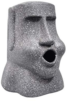 Papiertütenhalter Osterinsel Moai Tissue Box Abdeckung Kreative Gesicht Tissue Fall Halter Serviette Fall für Zuhause Auto Restaurant Rouge Dekor