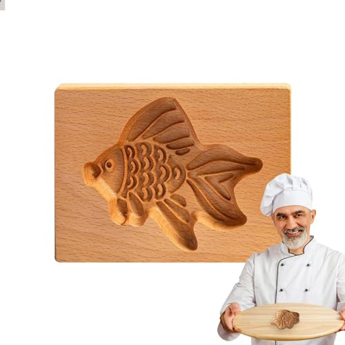 Keksformen Aus | Holzbackformen| Backform Aus Model Backform Ausstechform Aus | Backform Tierform| Keksformen Cookie Mold Cutter Presse Prägeform Ostern Backwerkzeug(C)