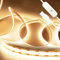 WNSNOU USB 5V LED Streifen Warmweiss 4000K 1M, TV Led Beleuchtung 320LEDs COB LED Strip Lights CRI90+ Flexibel LED Band licht für Schlafzimmer,Zuhause DIY Beleuchtung (4OOOK, 1m)