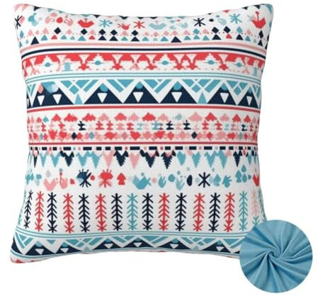 Kissenbezug 45x45 cm, Sofa Kissen Nordisch DekoKissen, Herbst Zierkissenbezüge, Kissenhülle Superweicher Kuschelkissen, Couch Kissen Weihnachten Cushion Cover, für Auto Zimmer Deko Wohnzimmer -OZ404