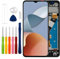 [con telaio][Nuovo] Duotipa LCD Display Touchscreen Digitizer Assembly ricambio per ZTE Blade A54 6.6 pollici con kit di strumenti di riparazione tecnica, colore nero.