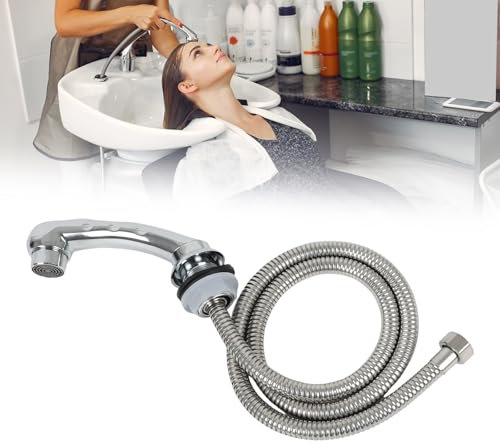 Pommeau de douche pour coiffeur, douchette de lavabo, pommeau de douche puissant en alliage pour shampoing de beauté et unité de rinçage