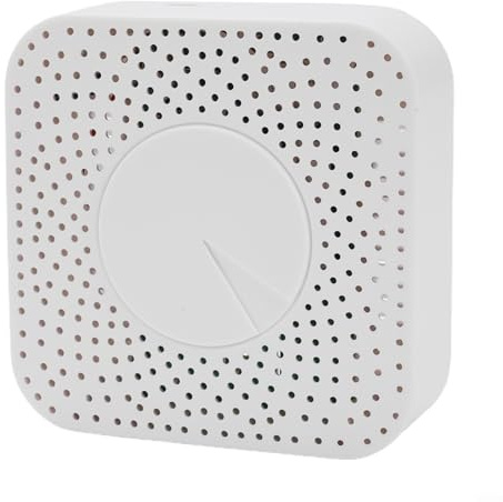 Zilimontt for mini Carbon Dioxide Detector, 6-in-1 WiFi Air Quality Detector, Compatible with for Zigbee, for battery Powered Air Quality Alarm for Home and Car Safety(for Zigbee)