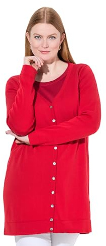 Ulla Popken Damen Strickjacke