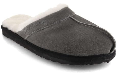 LAMMBOCK Lammfell-Hausschuhe für breite Füße Woolson FAIRTRADE Echtfell unisex