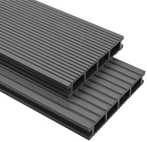 vidaXL WPC Terrassendielen 40m² 2,2m 25mm Komplettbausatz Komplettset Diele