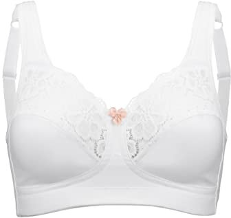 Swegmark - Cotton Bloom - BH ohne Bügel - Weiß 80D