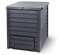 Composteur Thermo-Wood 600 L aspect bois anthracite