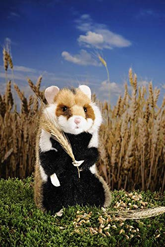 Kösener 7230 Feldhamster braun/weiß/schwarz Stoffhamster