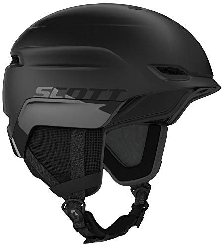Scott Chase 2 Plus Helmet Schwarz, Ski- und Snowboardhelm, Größe M - Farbe Black