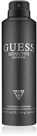 GUESS Seductive Homme Deodorizing Body Spray for Men, Oriental, 6 Fl Oz