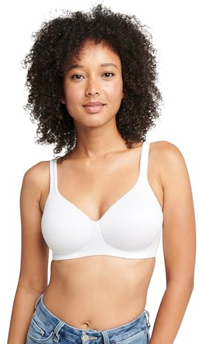 Jockey Forever Fit™ Women's Full Coverage Molded Cup Bra, White, 2XL