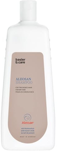 Basler Aleosan Stutenmilch Shampoo Sparflasche 1 Liter - Ergiebige Größe | Haarpflege empfindliche Kopfhaut