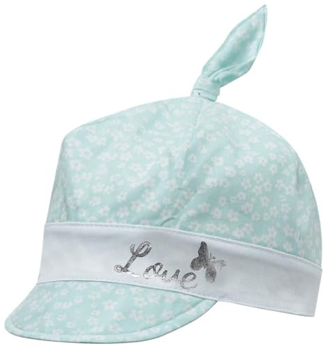 AJS Mädchen Mütze Schirmmütze Sommermütze Sommerkappe Kopftuch, Farbe: Mintgrün, Größe: 52