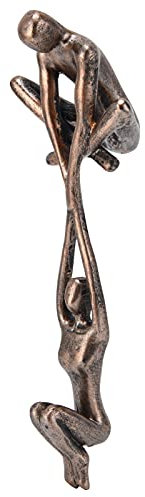 Atyhao Tanzende Skulptur Harz Statue Paar Figurine Ornament für Home Office Desktop Decor