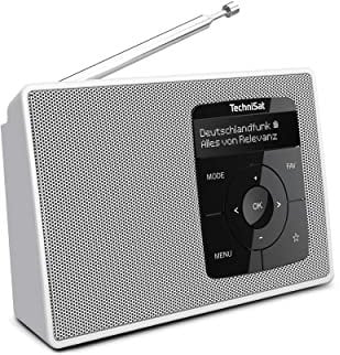 TechniSat DIGITRADIO 2 Radio de Table Dab+, FM Dab+, FM, Bluetooth Fonction réveil Blanc