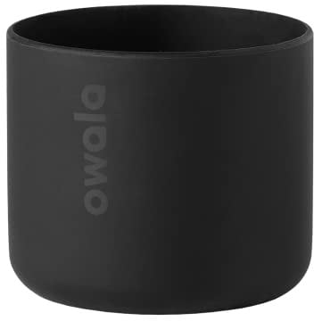 Owala Silicone Water Bottle Boot, Anti-Slip Protective Sleeve for Stainless Steel Water Bottles, 24 Oz, Black