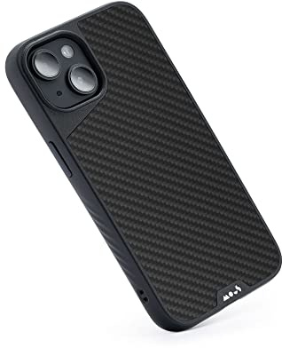 Mous for iPhone 14 Plus Case MagSafe Compatible - Limitless Carbon Fiber - Shockproof