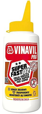 1PEZZO COLLA VINILICA 'VINAVIL PRO SUPER FAST D2' gr. 750