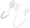 Hemobllo TV Remote Control Holder Self-adhesive Remote Control Tether Security Cable Leash for Universal Use