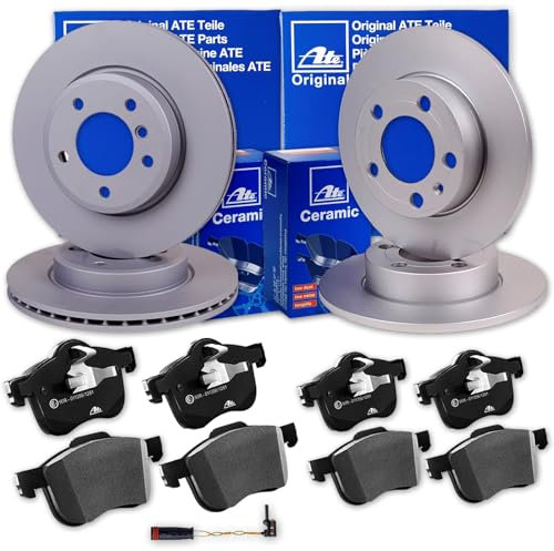 ATE Bremsscheiben + CERAMIC Beläge vorne + hinten für A/B-Klasse W176 W246