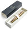 Parker Jotter Lot de stylos à bille XL monochrome mat et or rose mat monochrome - Pointe moyenne - Encre bleue - Coffret cadeau
