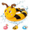 POPOYU Flotador inflable para niños, piscina con animales, juguete inflable, piscina, unicornio, dinosaurio, flamenco, flotador de piscina, anillo de piscina de agua para fiestas de piscina,