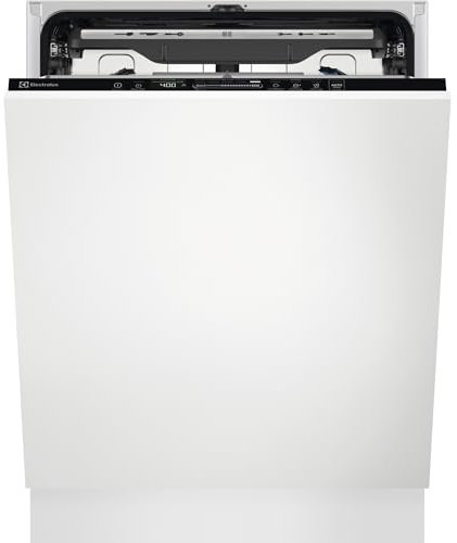 Electrolux EEG68500L Lavavajillas Integrable, 60 cm, 14 Cubiertos, Secado AirDry, Cristalería, 8 Programas, 4 Temperaturas, Cavidad XXL, 44 dB(A), Conexión Wifi, Serie 700, Clase B