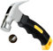 Wnqou 8oz Klauenhammer - Glatte Fläche Camping Mini Hammer mit magnetischen, schwarz