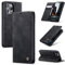 Cracedily Cover per iPhone 14 Pro Case, Custodia Cover Pelle Premium Portafoglio con Porta Carte Magnetica Supporto Protezione Flip Case Custodia per iPhone 14 Pro, Nero
