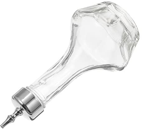 AUTSUPPL Glass Cocktail Dasher Bottle Bitters Cocktail Maker for 1pc Shaker for Bar Club Wedding