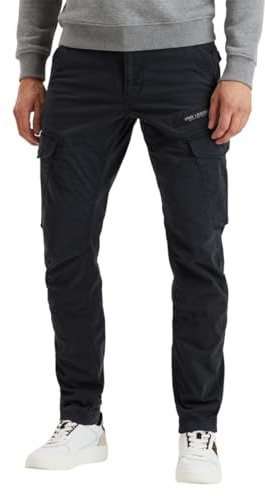 PME Legend Herren Cargohose NORDROP - Tapered Fit - Blau Beige Oliv Grün W29-W40, Größe:30W / 30L, Farbe:Salute 5281