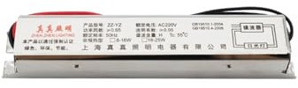 ZMZYELPECB Ballasts électroniques T4 T5 8-15 W 18-25 W universels AC 220 V 50 Hz Lentille Redresseur de Phare Miroir Lampe Fluorescente Avant Ballast(8-15w)