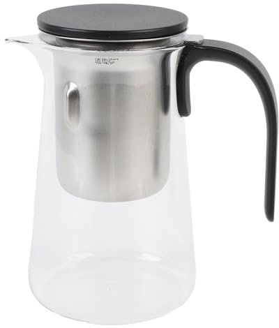 Zauberer Teekanne Klarer Glas -Tee -Topf mit Infuser Bezaubernder Teekessel Bietet Platz für Traditionelle Tee und Blühende Tee mit Feiner Filtration