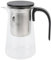 Zauberer Teekanne Klarer Glas -Tee -Topf mit Infuser Bezaubernder Teekessel Bietet Platz für Traditionelle Tee und Blühende Tee mit Feiner Filtration