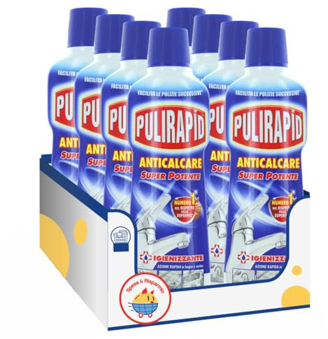 Detergente anticalcare igienizzante per bagno e cucina – formula concentrata – Variazioni 4/8/12 Pezzi (8)