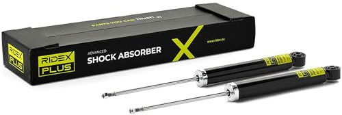 RIDEX PLUS 854S1530P 2x Stoßdämpfer Gasdruck Hinten Kompatibel mit VW Golf 6 5K1 1K05113029DS 1K0513029CA 1K0513029CB