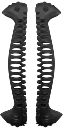 Ice Skate Blade Covers - Pair of Protective Elastic Guards for Figure Skating | Lightweight Adjustable with Fit, Kids Teens Adults, Indoor Outdoor Training for Snow Holiday Ice Sport Accessories