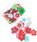BESTonZON 360Pcs essbare Blumen Cupcake Topper Hochzeitstorte Party Dessert Lebensmittel Dekoration