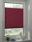 Sunpro24 Plissee auf Maß, Blickdichtes Faltrollo, Montage im Glasfalz mittels Schrauben, Sonnenschutzrollo, (B) 51-60 x (H) 171-180 cm, Rot