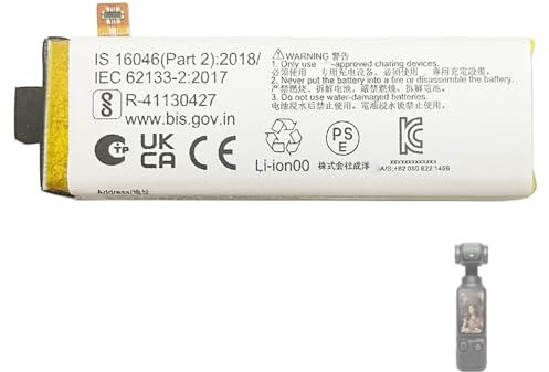 Aousavo Batterie de rechange 1300 mAh - 7,7 V BHX212 - Compatible avec Osmo Pocket 3