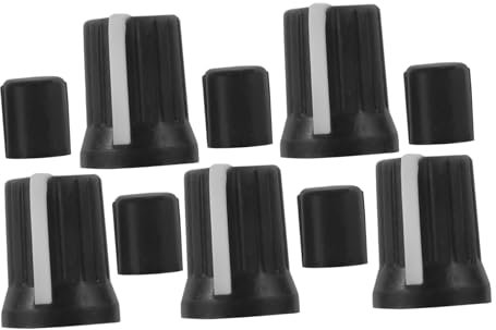 ifundom Ersatz-lautstärkeregler-knopfkappen Für Potentiometer Robustes Material