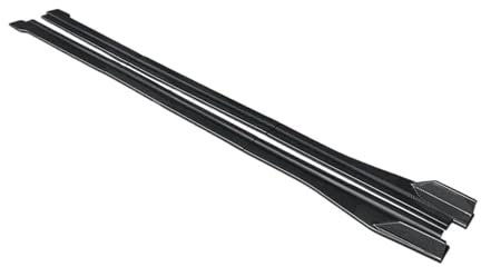 Trittbretter Seitenschweller Für 3er E90 E91 E92 E93 F30 F35 330i 320i 325i 2009–2012 Auto-Seitenschwellerverlängerung Splitter Winglet Seitenflügel Stoßstangenlippe Auto Schweller(Kohlefaser-Optik)
